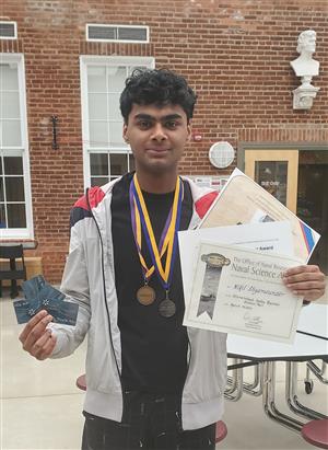 Student Science Fair Winner